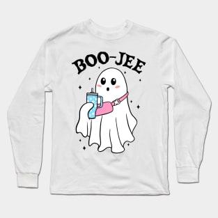Boo Jee Halloween Ghost Long Sleeve T-Shirt